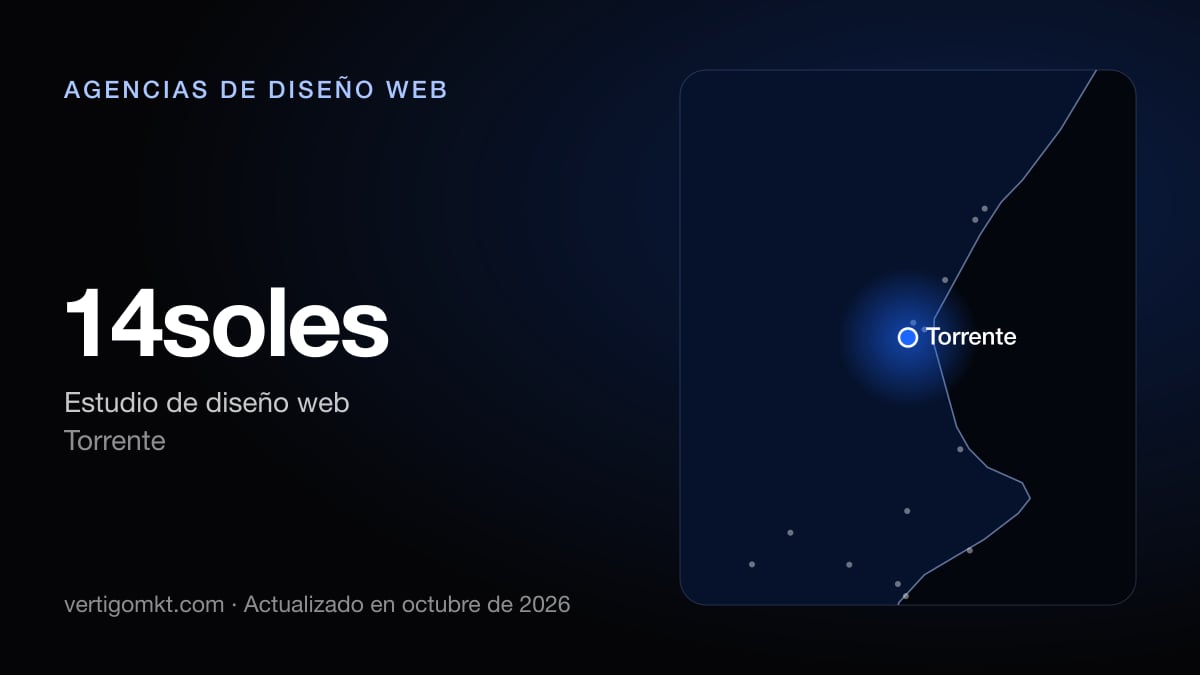 14soles, diseño web en Torrente: puesto 2 del ranking de las mejores agencias de diseño web en Torrente