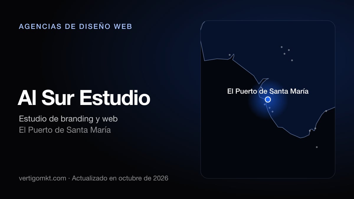 Mejores agencias de diseño web en San Fernando, puesto 10: Al Sur Estudio, con sede en El Puerto de Santa María