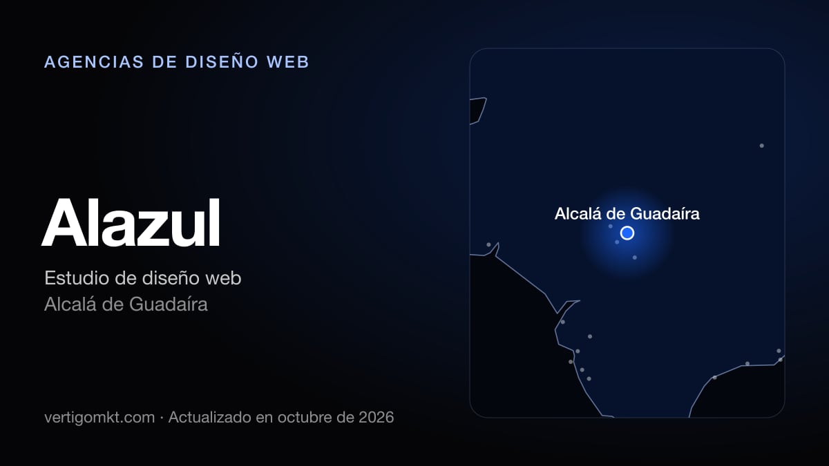 Alazul, diseño web en Alcalá de Guadaíra: puesto 5 del ranking de las mejores agencias de diseño web en Alcalá de Guadaíra