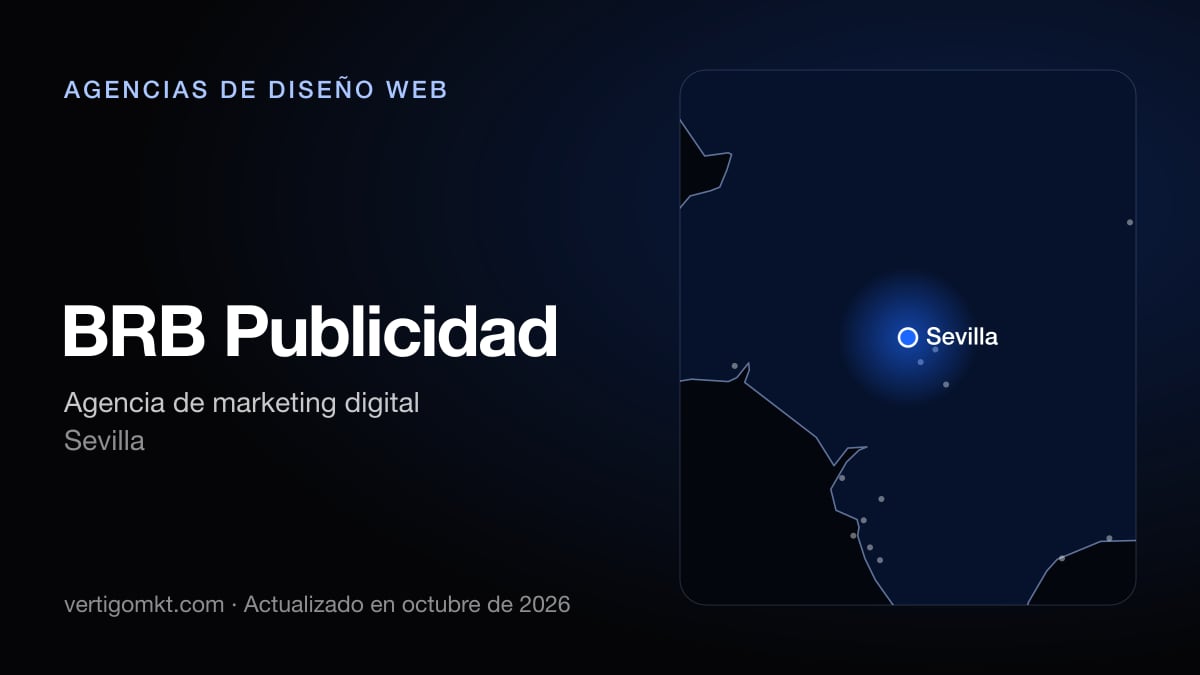 BRB Publicidad, diseño web en Sevilla: puesto 6 del ranking de las mejores agencias de diseño web en Sevilla