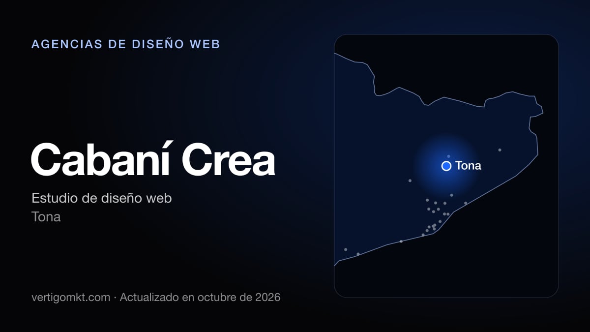 Cabaní Crea (Tona), puesto 7 entre las mejores agencias de diseño web de Vic