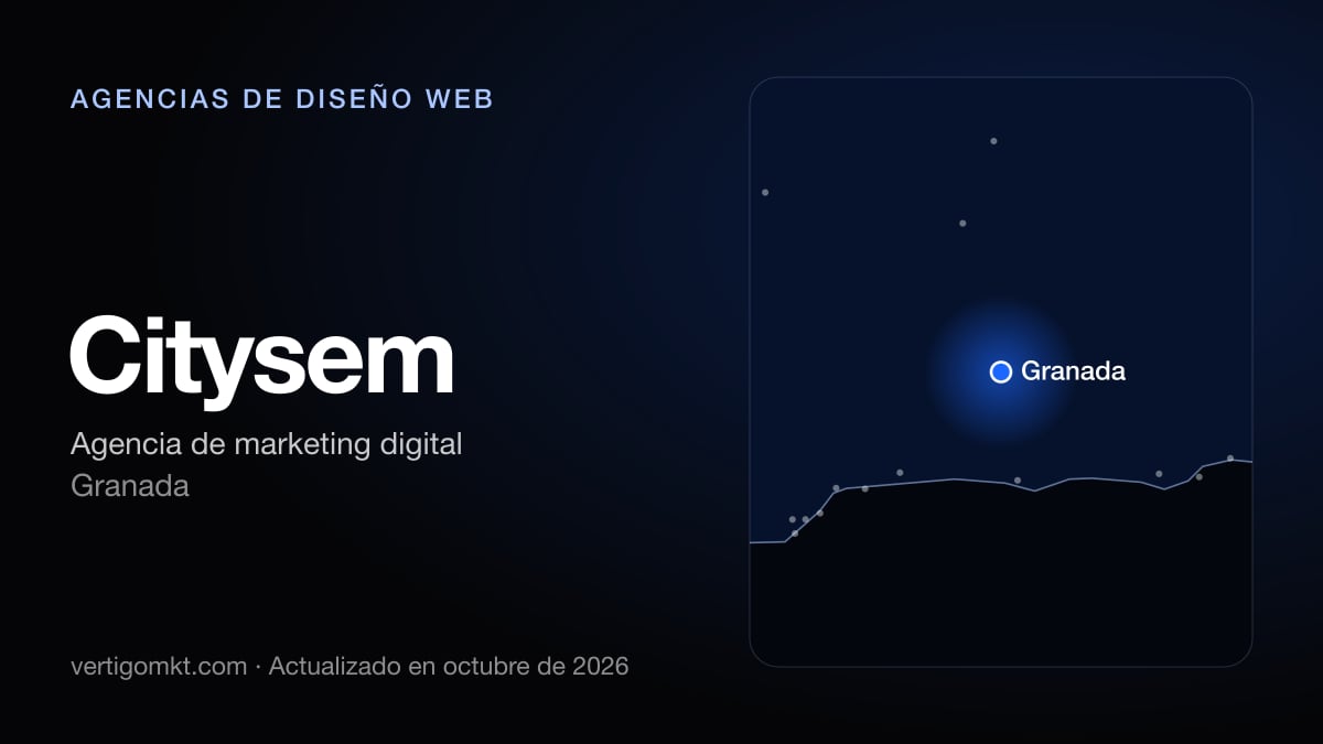 Citysem (Granada), puesto 7 entre las mejores agencias de diseño web de Linares
