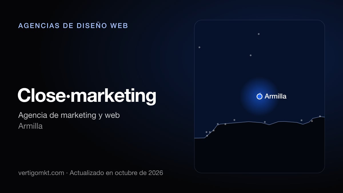 Mejores agencias de diseño web en Linares, puesto 10: Close·marketing, con sede en Armilla