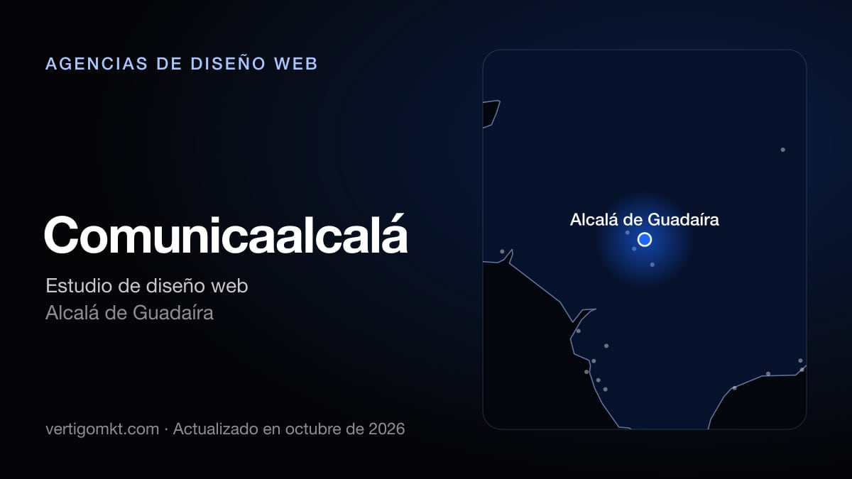 Comunicaalcalá (Alcalá de Guadaíra), puesto 4 entre las mejores agencias de diseño web de Alcalá de Guadaíra