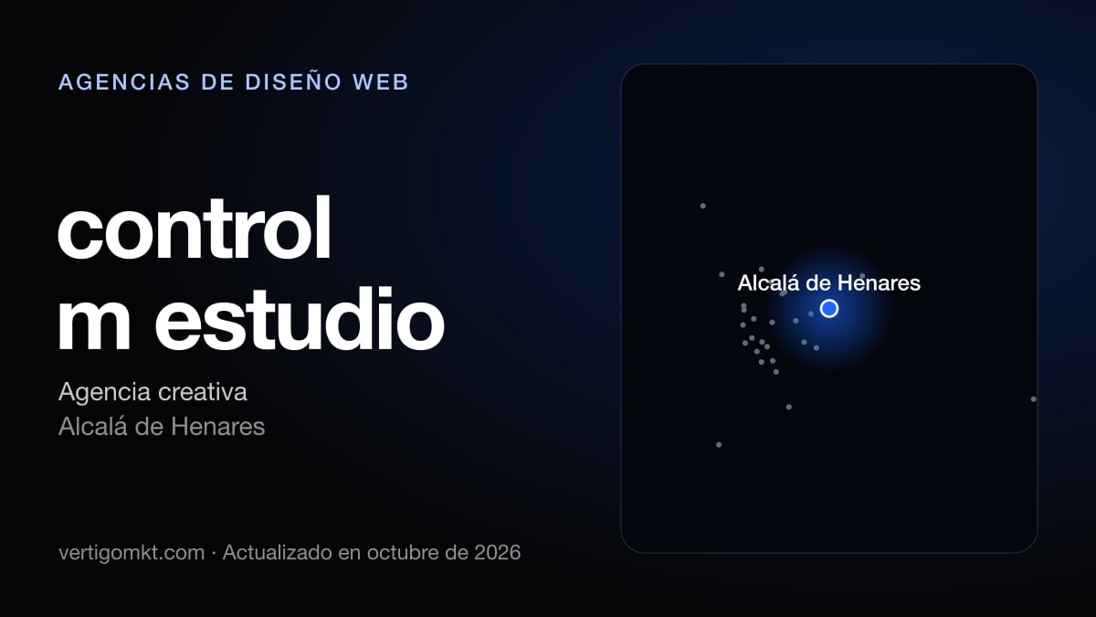 control m estudio (Alcalá de Henares), puesto 5 entre las mejores agencias de diseño web de Arganda del Rey