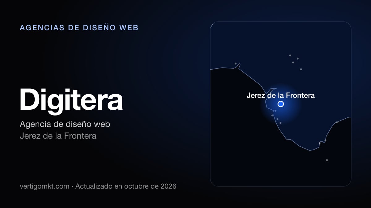 Digitera (Jerez de la Frontera), puesto 8 entre las mejores agencias de diseño web de Jerez de la Frontera