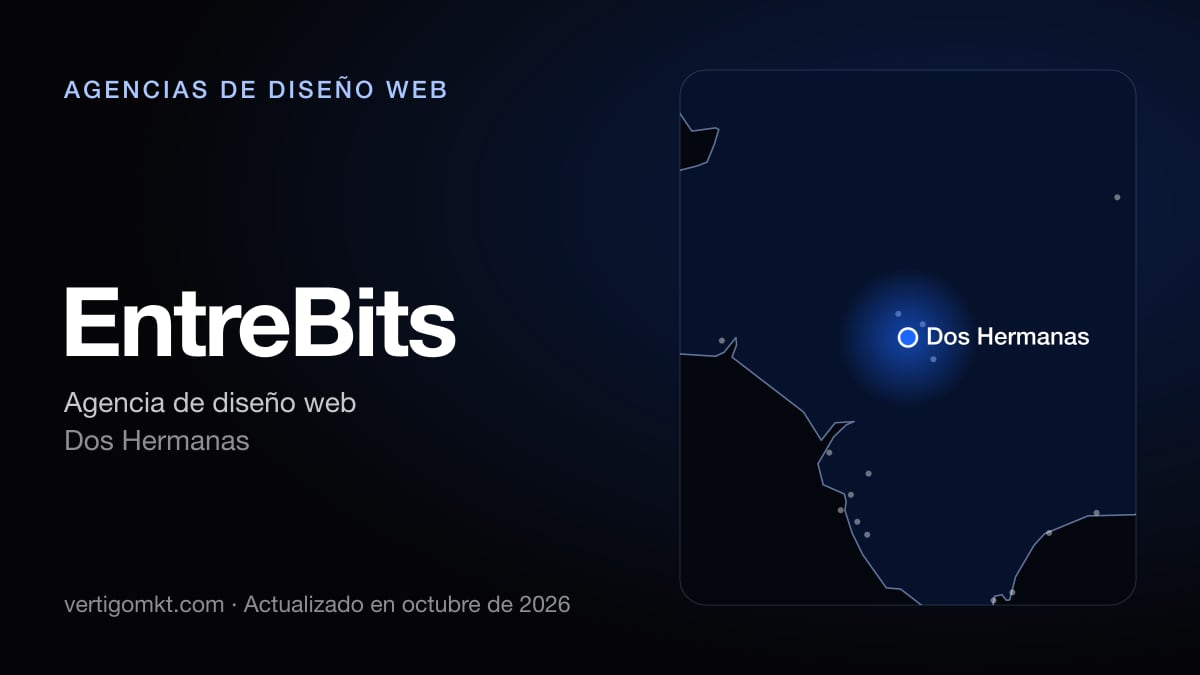 EntreBits, diseño web en Dos Hermanas: puesto 9 del ranking de las mejores agencias de diseño web en Utrera