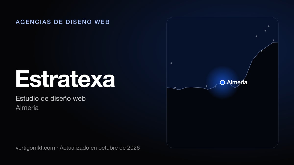 Estratexa, diseño web en Almería: puesto 6 del ranking de las mejores agencias de diseño web en El Ejido