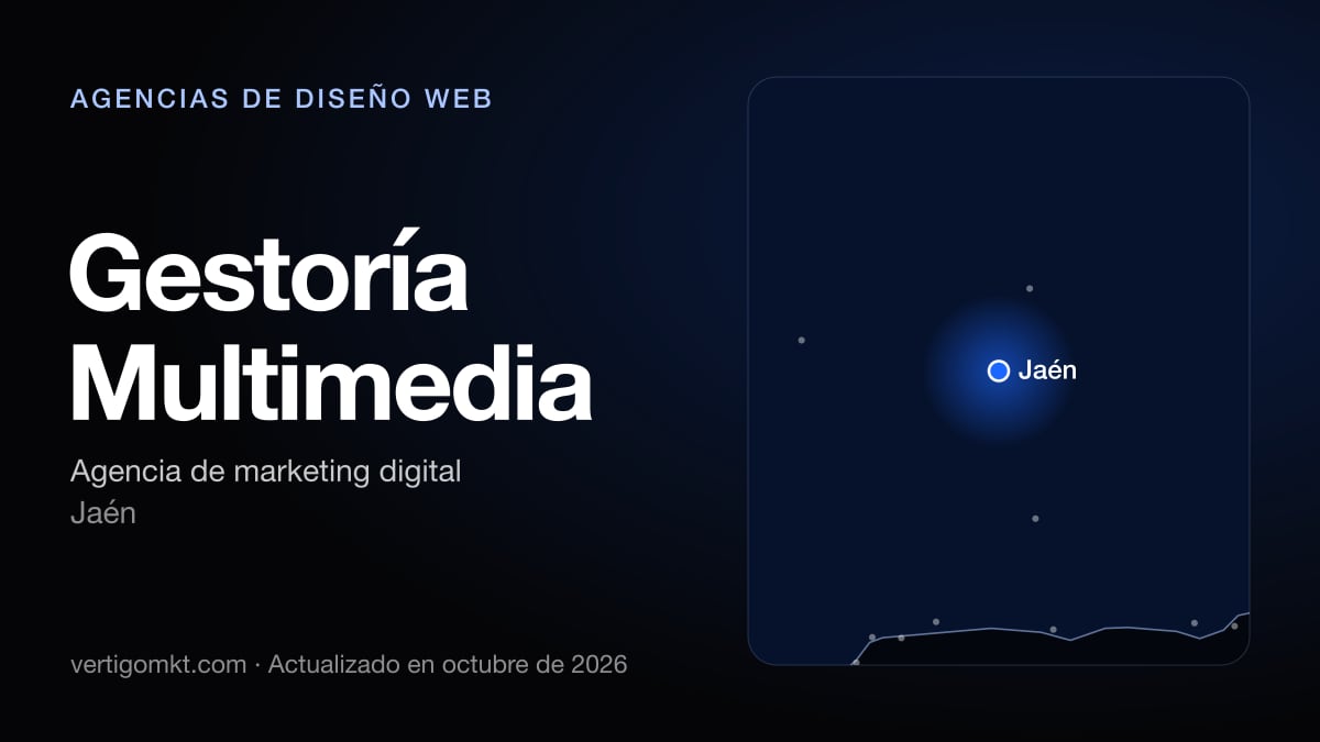 Gestoría Multimedia, diseño web en Jaén: puesto 4 del ranking de las mejores agencias de diseño web en Jaén