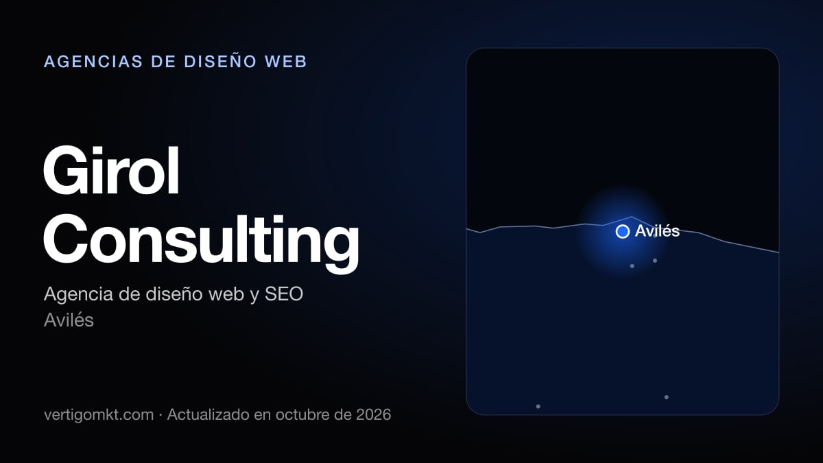 Girol Consulting, diseño web en Avilés: puesto 6 del ranking de las mejores agencias de diseño web en Avilés