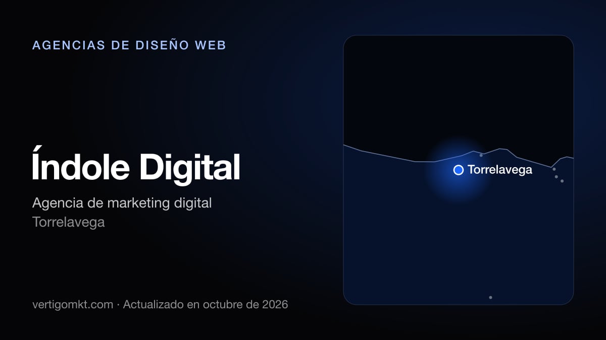 Índole Digital, diseño web en Torrelavega: puesto 2 del ranking de las mejores agencias de diseño web en Torrelavega