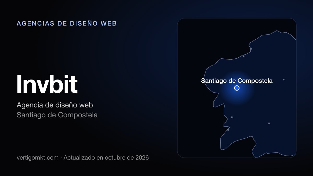 Mejores agencias de diseño web en Santiago de Compostela, puesto 2: Invbit, con sede en Santiago de Compostela
