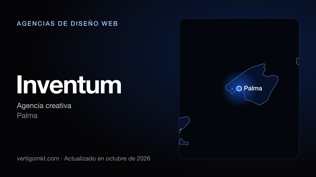 Inventum (Palma), puesto 4 entre las mejores agencias de diseño web de Calvià