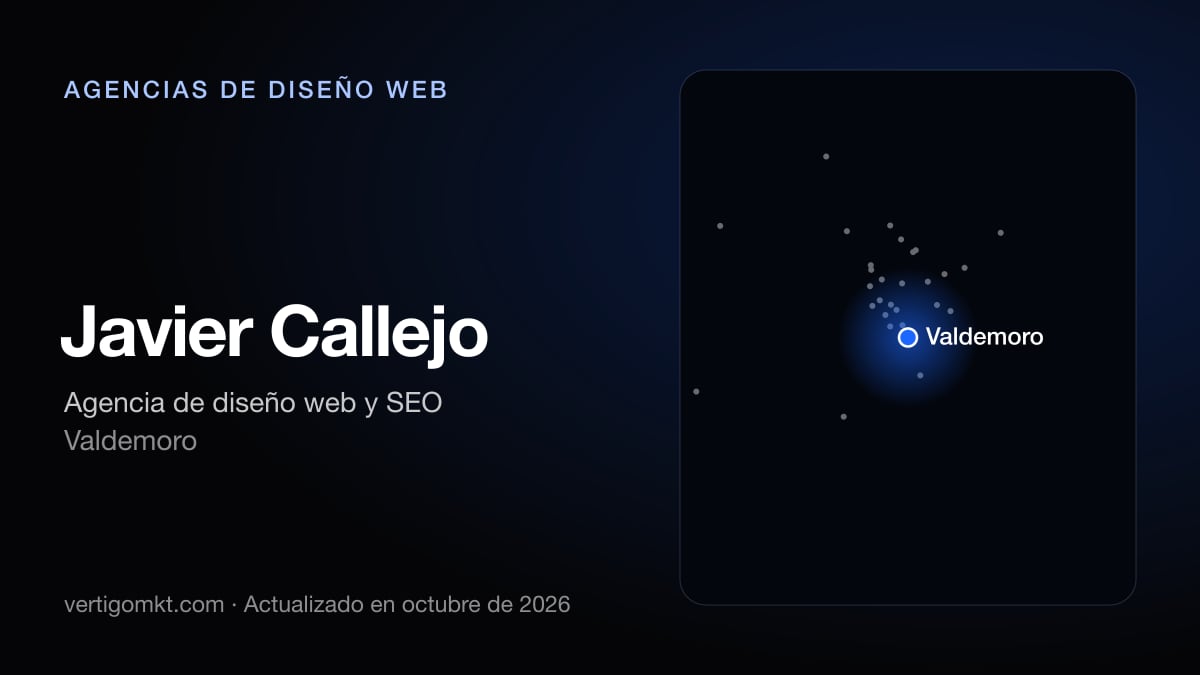 Mejores agencias de diseño web en Aranjuez, puesto 4: Javier Callejo, con sede en Valdemoro