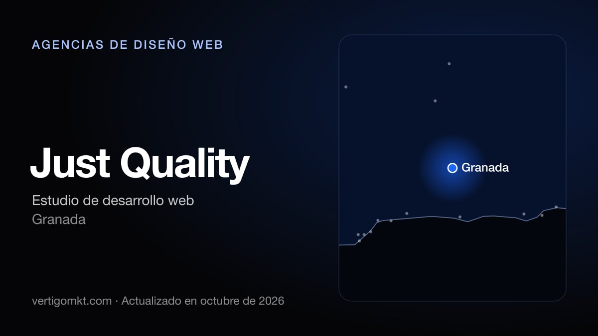 Just Quality, diseño web en Granada: puesto 8 del ranking de las mejores agencias de diseño web en Linares