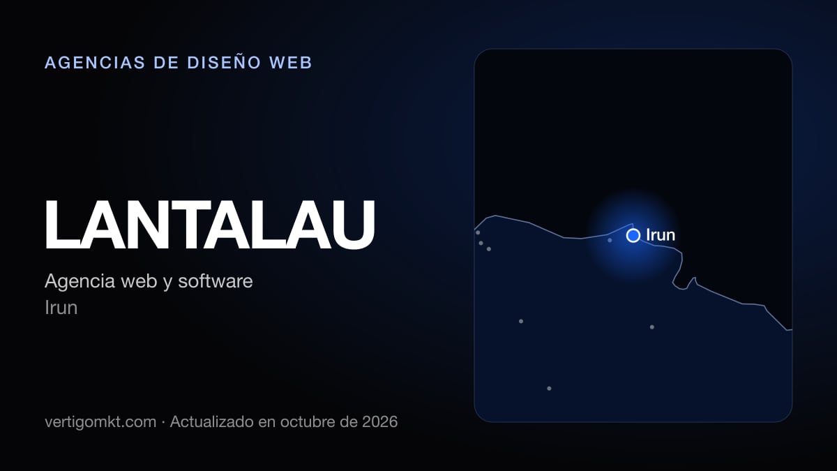 Mejores agencias de diseño web en Irun, puesto 2: LANTALAU, con sede en Irun