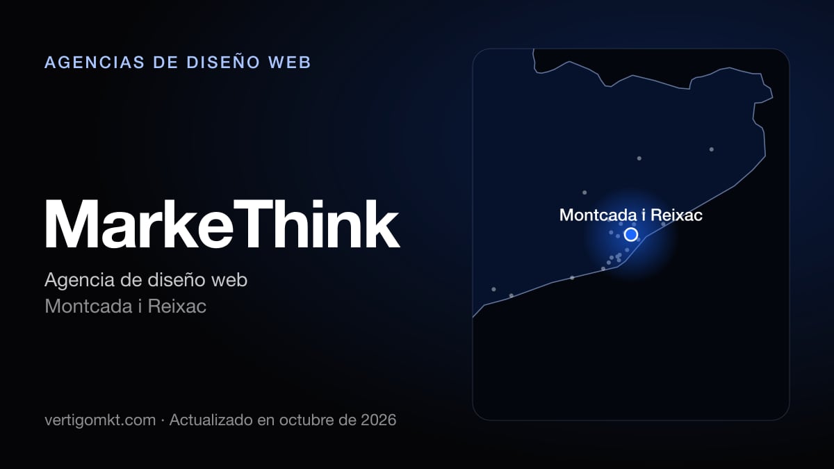 MarkeThink, diseño web en Montcada i Reixac: puesto 6 del ranking de las mejores agencias de diseño web en Sabadell