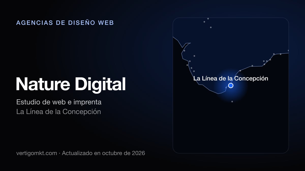 Nature Digital, diseño web en La Línea de la Concepción: puesto 9 del ranking de las mejores agencias de diseño web en Algeciras
