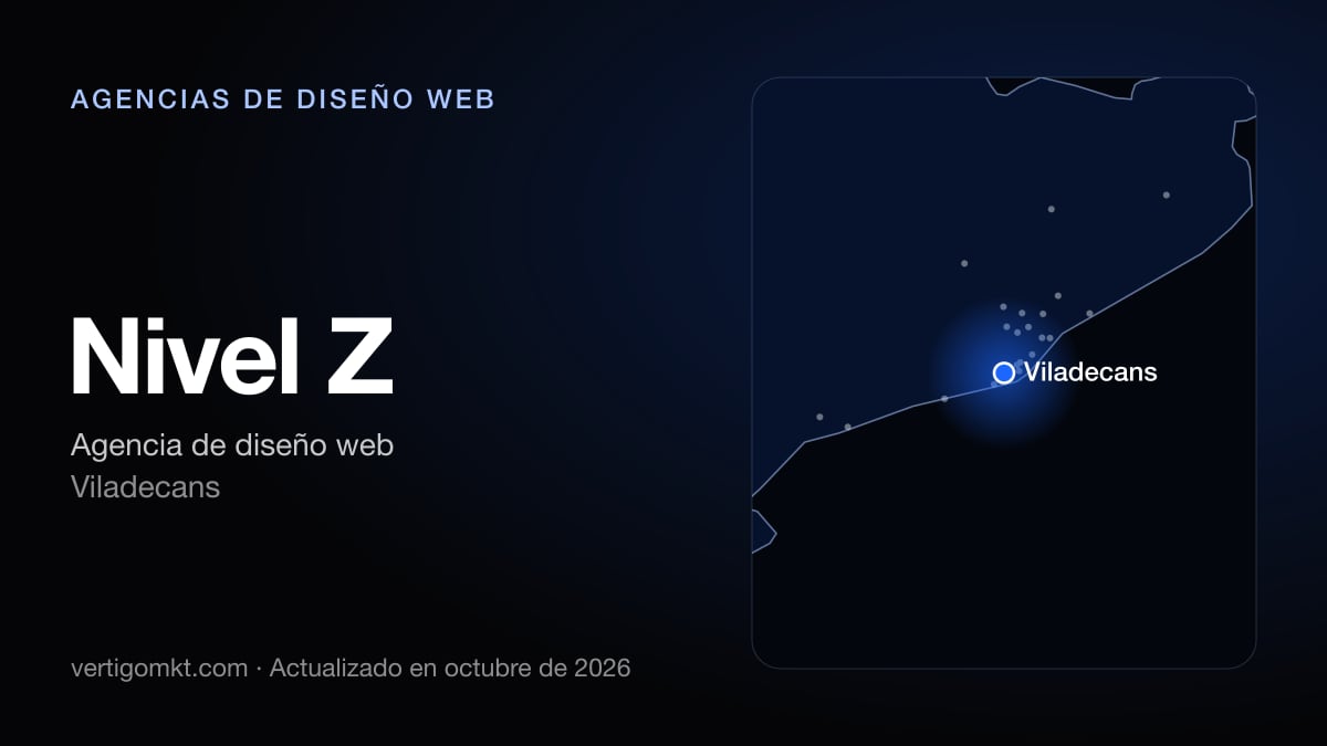 Nivel Z, diseño web en Viladecans: puesto 2 del ranking de las mejores agencias de diseño web en Viladecans