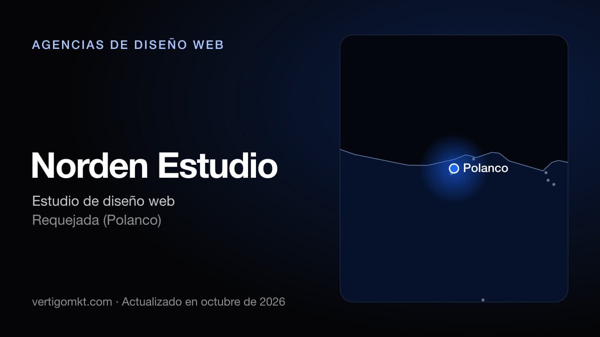 Norden Estudio (Requejada (Polanco)), puesto 6 entre las mejores agencias de diseño web de Torrelavega