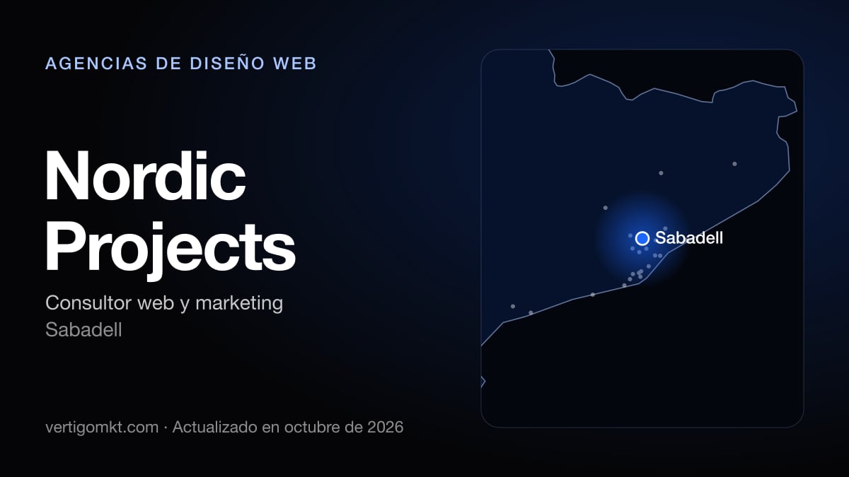 Nordic Projects, diseño web en Sabadell: puesto 4 del ranking de las mejores agencias de diseño web en Sabadell