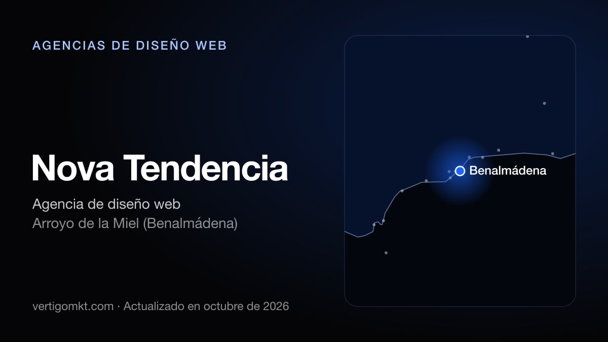 Nova Tendencia, diseño web en Arroyo de la Miel (Benalmádena): puesto 2 del ranking de las mejores agencias de diseño web en Benalmádena