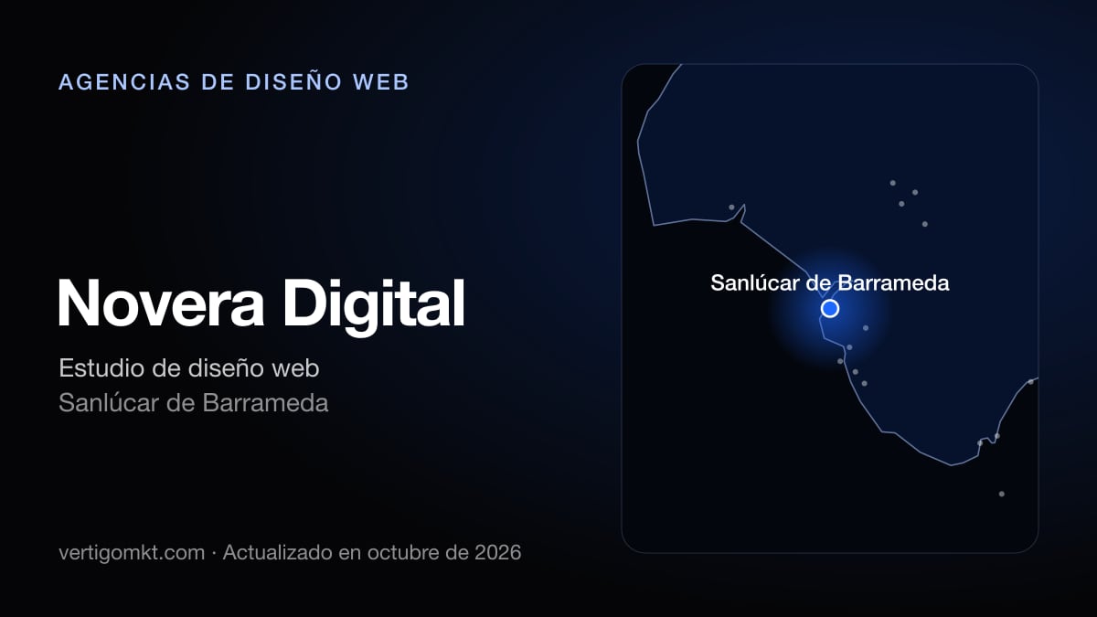 Mejores agencias de diseño web en Sanlúcar de Barrameda, puesto 3: Novera Digital, con sede en Sanlúcar de Barrameda