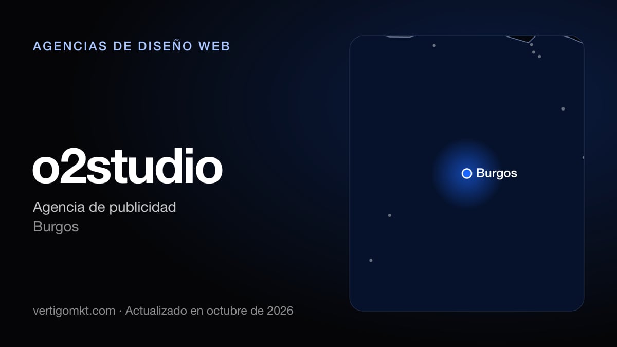 o2studio, diseño web en Burgos: puesto 8 del ranking de las mejores agencias de diseño web en Burgos