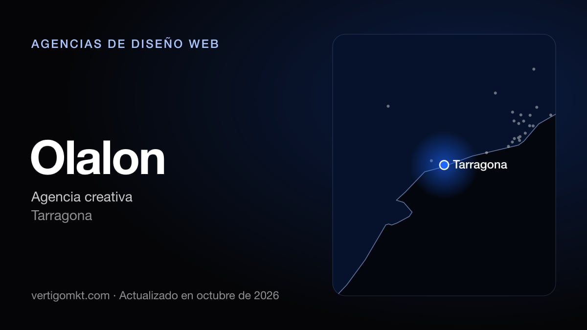 Olalon (Tarragona), puesto 4 entre las mejores agencias de diseño web de Tarragona