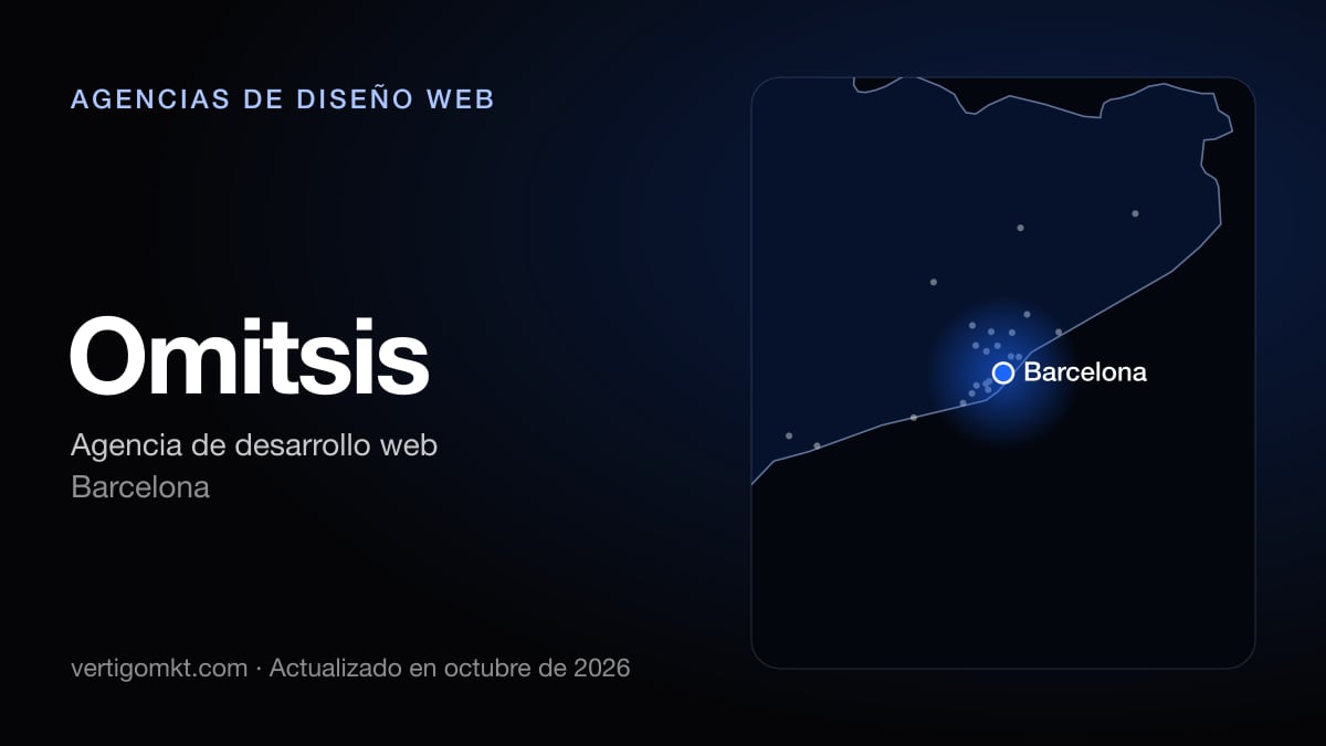 Omitsis, diseño web en Barcelona: puesto 7 del ranking de las mejores agencias de diseño web en Mollet del Vallès