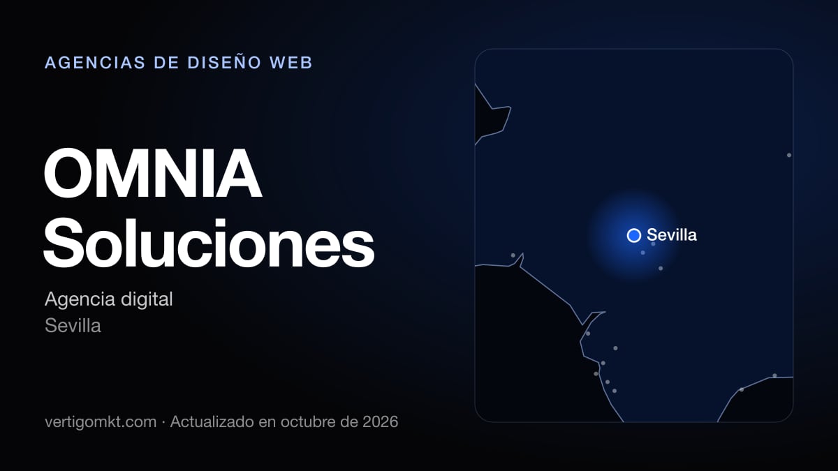OMNIA Soluciones (Sevilla), puesto 10 entre las mejores agencias de diseño web de Utrera
