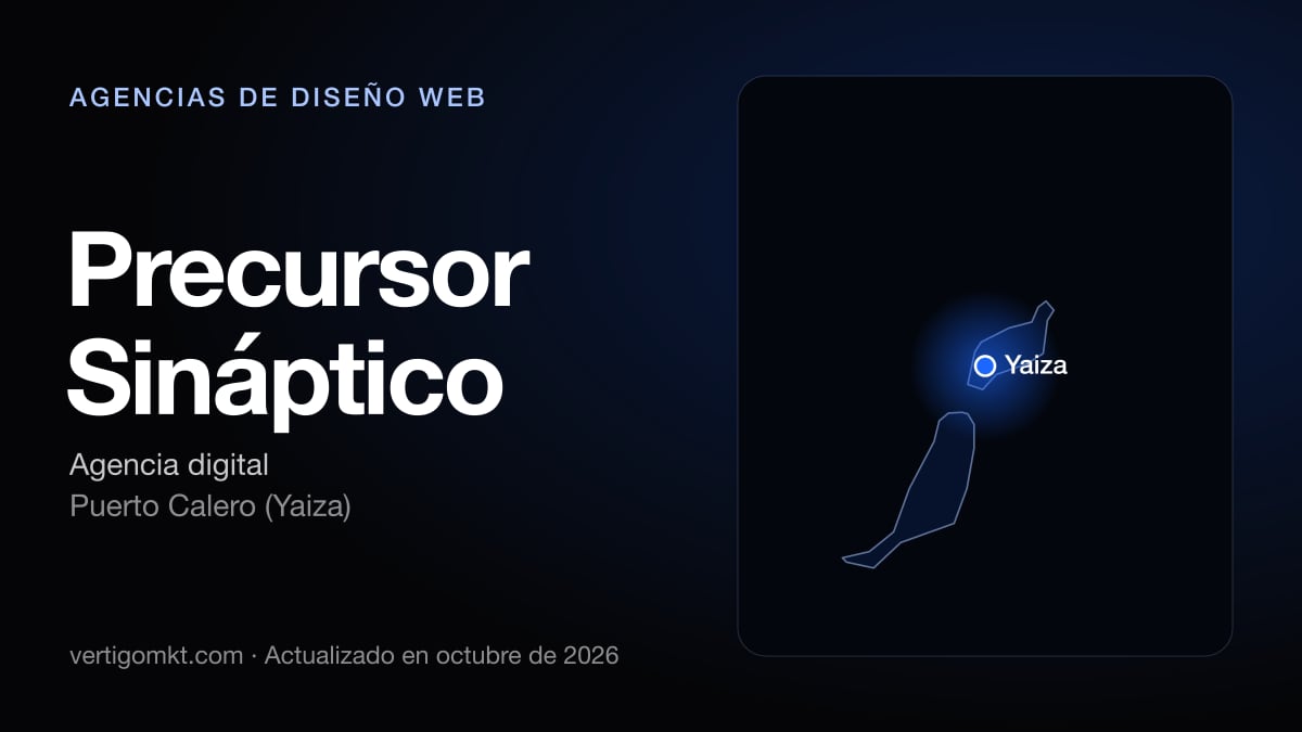Precursor Sináptico, diseño web en Puerto Calero (Yaiza): puesto 9 del ranking de las mejores agencias de diseño web en Arrecife