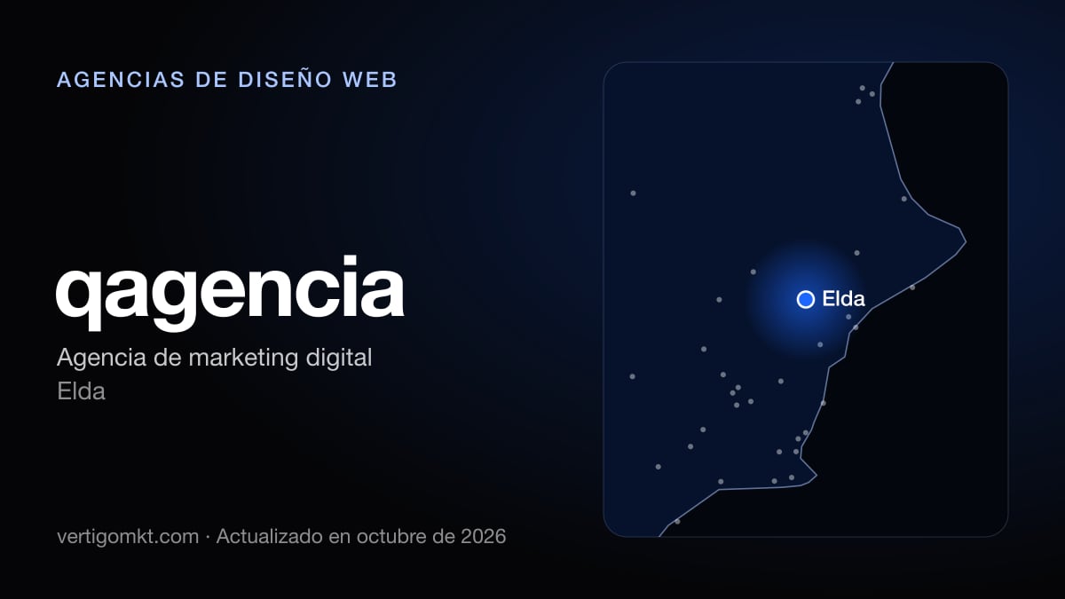 qagencia, diseño web en Elda: puesto 2 del ranking de las mejores agencias de diseño web en Elda