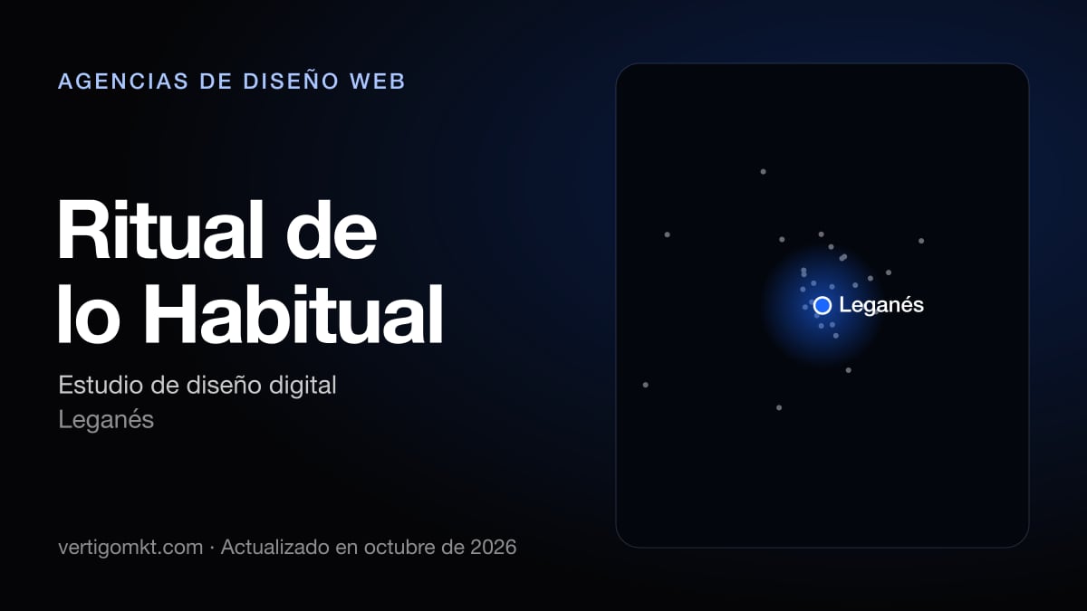 Mejores agencias de diseño web en Móstoles, puesto 6: Ritual de lo Habitual, con sede en Leganés