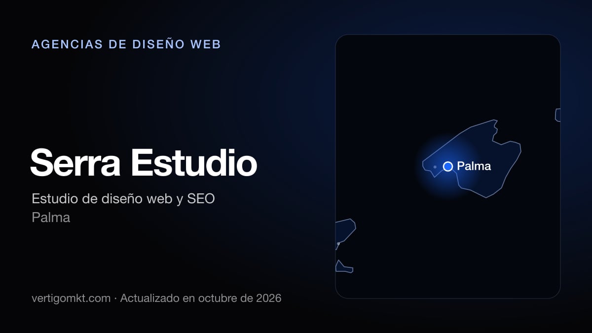 Mejores agencias de diseño web en Calvià, puesto 10: Serra Estudio, con sede en Palma
