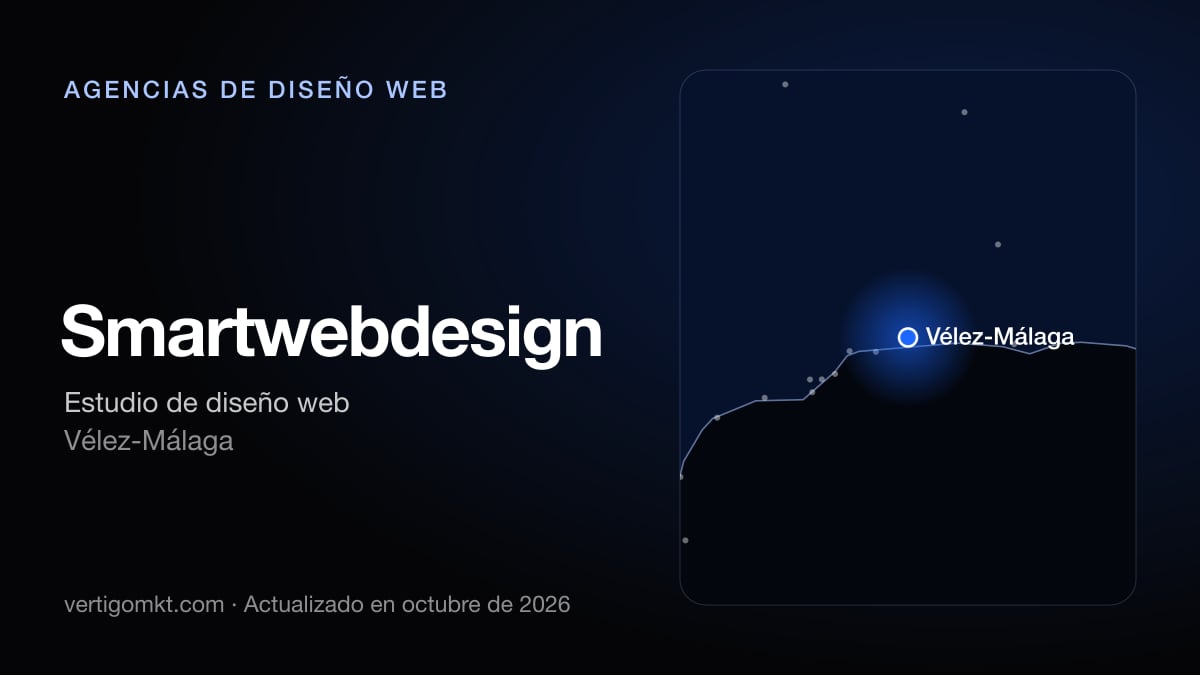 Smartwebdesign (Vélez-Málaga), puesto 4 entre las mejores agencias de diseño web de Vélez-Málaga