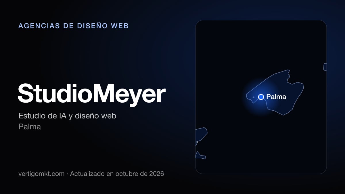 Mejores agencias de diseño web en Calvià, puesto 6: StudioMeyer, con sede en Palma