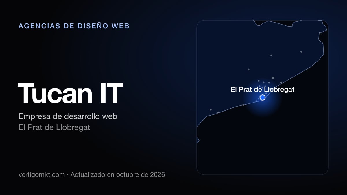 Tucan IT, diseño web en El Prat de Llobregat: puesto 10 del ranking de las mejores agencias de diseño web en Sant Boi de Llobregat