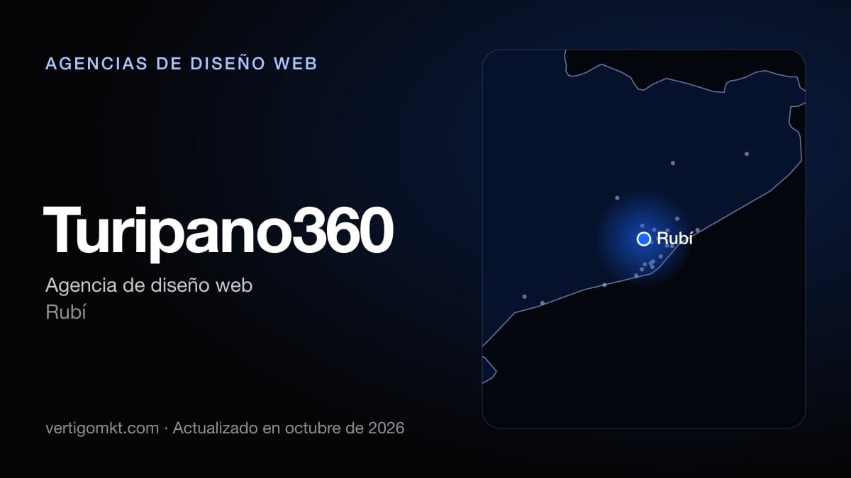 Mejores agencias de diseño web en Rubí, puesto 3: Turipano360, con sede en Rubí