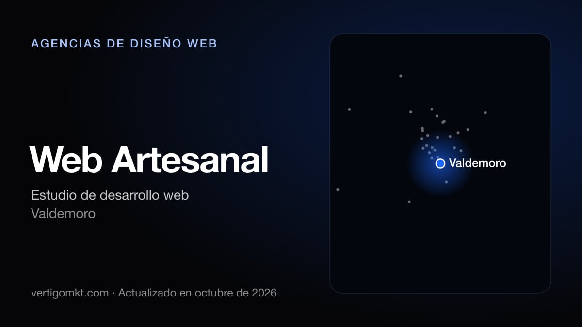 Mejores agencias de diseño web en Aranjuez, puesto 5: Web Artesanal, con sede en Valdemoro