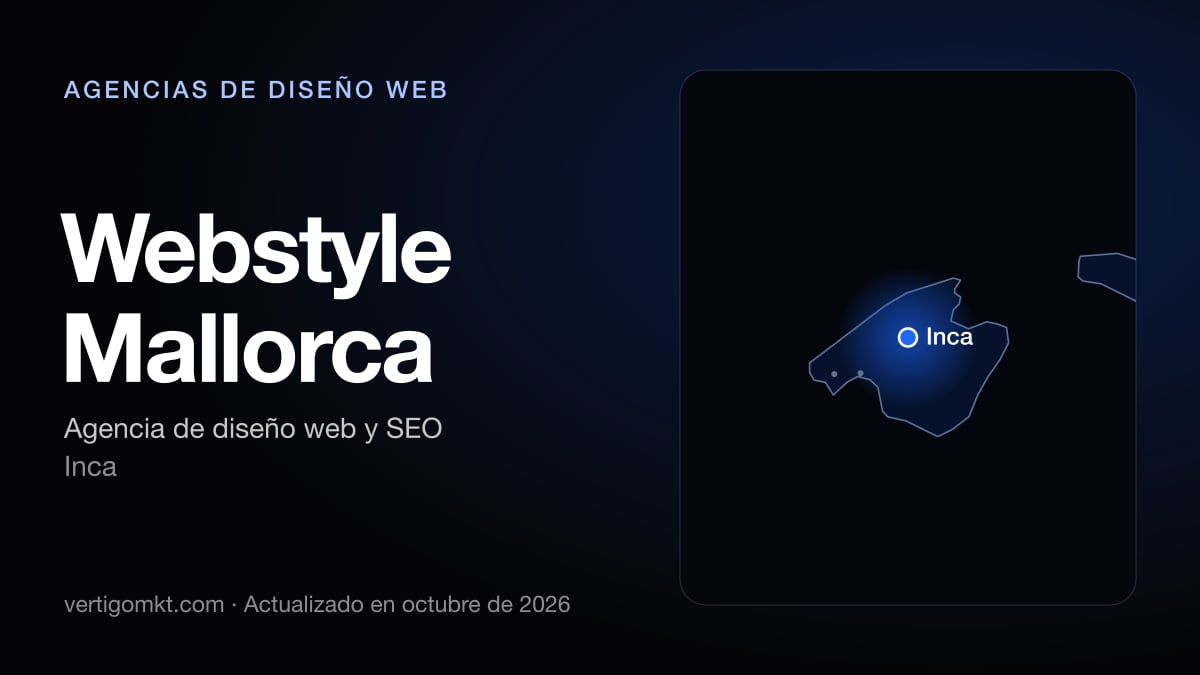 Webstyle Mallorca, diseño web en Inca: puesto 5 del ranking de las mejores agencias de diseño web en Calvià