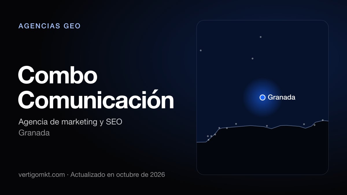 Mejores agencias GEO en Granada, puesto 9: Combo Comunicación, con sede en Granada