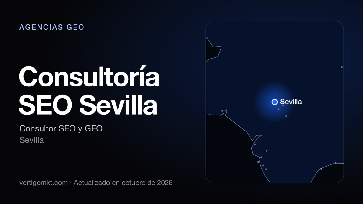 Consultoría SEO Sevilla, con sede en Sevilla: puesto 5 del ranking de las mejores agencias GEO en Dos Hermanas
