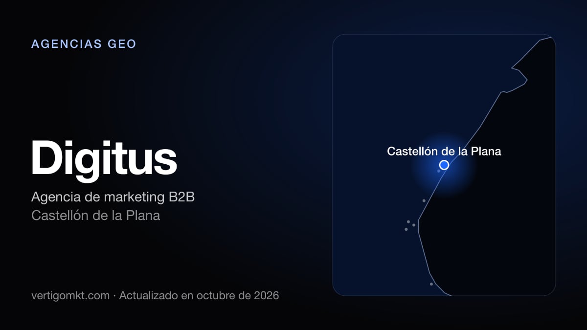 Mejores agencias GEO en Sagunto, puesto 5: Digitus, con sede en Castellón de la Plana