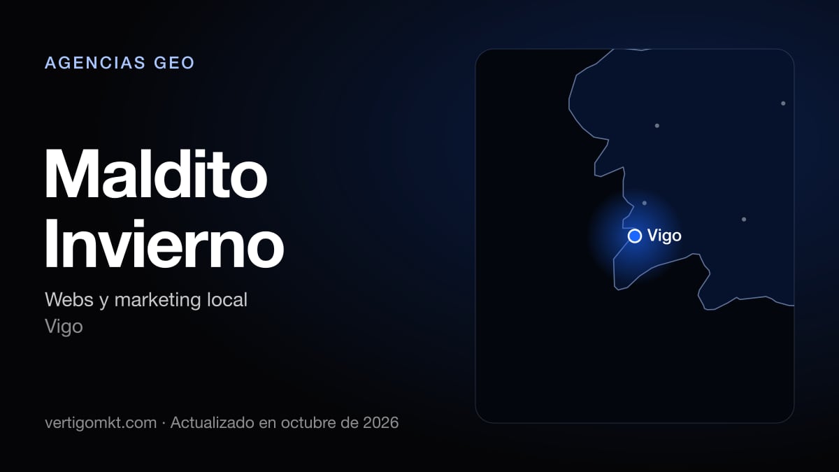 Maldito Invierno (Vigo), puesto 8 entre las mejores agencias GEO de Vigo