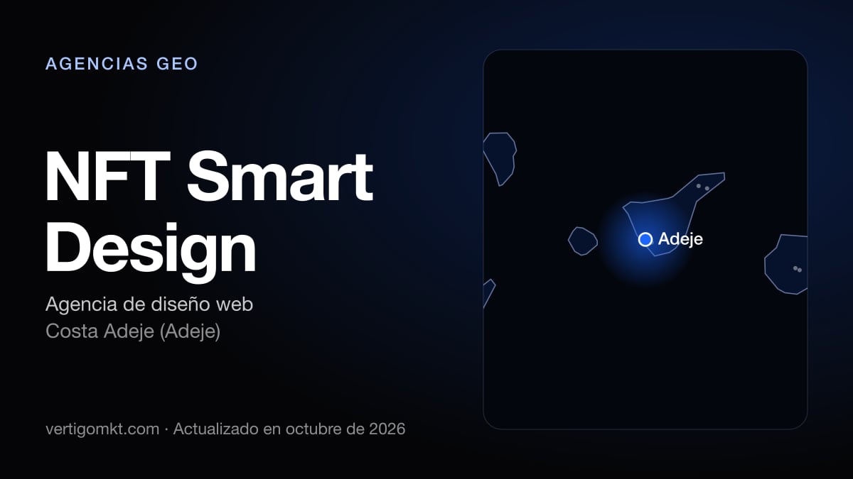 NFT Smart Design, con sede en Costa Adeje (Adeje): puesto 10 del ranking de las mejores agencias GEO en Adeje