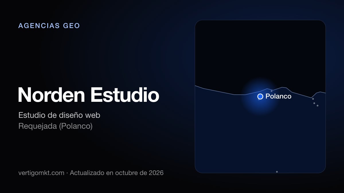 Norden Estudio, con sede en Requejada (Polanco): puesto 7 del ranking de las mejores agencias GEO en Santander