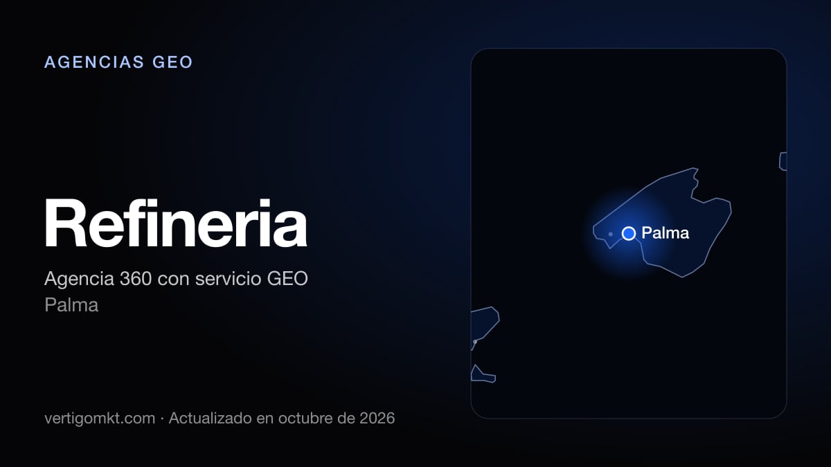 Refineria (Palma), puesto 8 entre las mejores agencias GEO de España