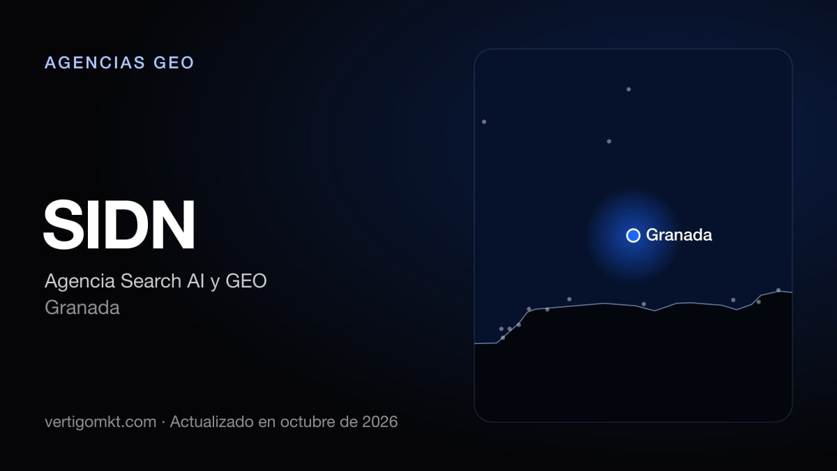 SIDN (Granada), puesto 4 entre las mejores agencias GEO de España
