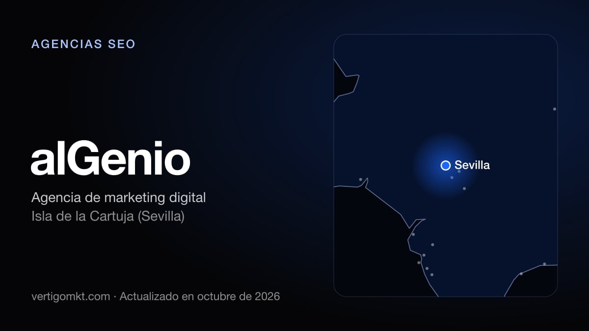 alGenio, agencia SEO en Isla de la Cartuja (Sevilla): puesto 3 del ranking de las mejores agencias SEO en Utrera